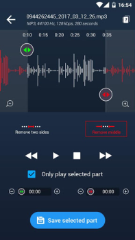 تحميل MP3 Cutter and Ringtone Maker الموسيقى والصوت لنظام أندرويد لقطة شاشة 4