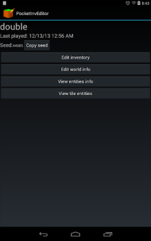 تحميل PocketInvEditor أدوات لنظام أندرويد لقطة شاشة 5