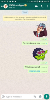 تحميل New Stickers for WA and WAStickerApps  Love الاجتماعية لنظام أندرويد لقطة شاشة 7