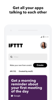 تحميل IFTTT - Automate work and home عمل لنظام أندرويد لقطة شاشة 3