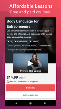 تحميل Udemy - Online Courses التعليم لنظام أندرويد لقطة شاشة 3