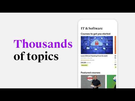 تحميل Udemy - Online Courses التعليم لنظام أندرويد لقطة شاشة 8