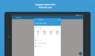 تحميل Doodle - Easy Scheduling عمل لنظام أندرويد لقطة شاشة 7