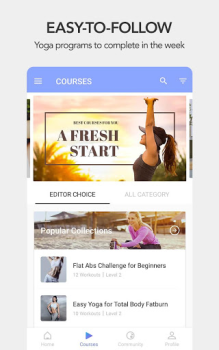 تحميل Daily Yoga®: Yoga for Fitness الصحة واللياقة البدنية لنظام أندرويد لقطة شاشة 3