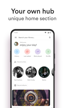 تحميل Retro Music Player الموسيقى والصوت لنظام أندرويد لقطة شاشة 2