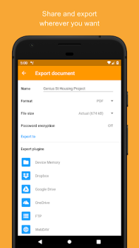 تحميل Genius Scan - PDF Scanner اعمال لنظام أندرويد لقطة شاشة 5