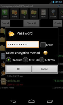 AndroZip File Manager