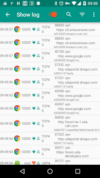 تحميل NetGuard - no-root firewall أدوات لنظام أندرويد لقطة شاشة 7