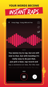 تحميل AutoRap by Smule الموسيقى والصوت لنظام أندرويد لقطة شاشة 3