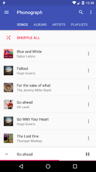 تحميل Phonograph Music Player الموسيقى والصوت لنظام أندرويد لقطة شاشة 2