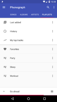تحميل Phonograph Music Player الموسيقى والصوت لنظام أندرويد لقطة شاشة 6