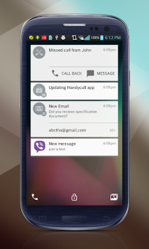 تحميل Lollipop Lockscreen Android L إضفاء الطابع الشخصي لنظام أندرويد لقطة شاشة 3