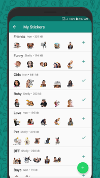 تحميل Wemoji - WhatsApp Sticker Make الاتصالات لنظام أندرويد لقطة شاشة 6