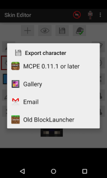 تحميل Skin Editor for Minecraft أدوات لنظام أندرويد لقطة شاشة 6