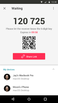 تحميل Send Anywhere (إرسال الملفات) عمل لنظام أندرويد لقطة شاشة 2