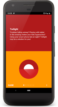 تحميل Twilight: فلتر الضوء الأزرق الصحة واللياقة البدنية لنظام أندرويد لقطة شاشة 3