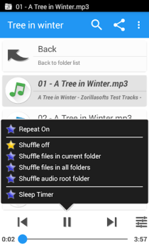 تحميل Music Folder Player الموسيقى والصوت لنظام أندرويد لقطة شاشة 2