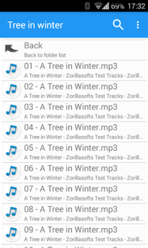 تحميل Music Folder Player الموسيقى والصوت لنظام أندرويد لقطة شاشة 4