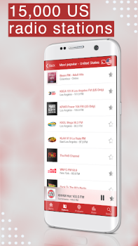 تحميل myTuner Radio App: FM stations الموسيقى والصوت لنظام أندرويد لقطة شاشة 3