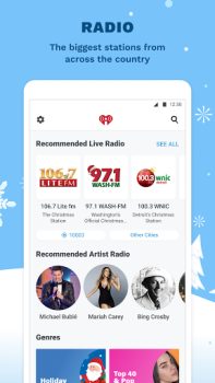 تحميل iHeart: Radio, Podcasts, Music الموسيقى والصوت لنظام أندرويد لقطة شاشة 4