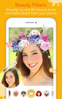 تحميل YouCam Fun - Snap Live Selfie صورة فوتوغرافية لنظام أندرويد لقطة شاشة 2
