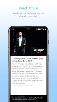 تحميل Inshorts - News in 60 words الأخبار والمجلات لنظام أندرويد لقطة شاشة 2