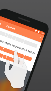 تحميل Confide - secure messenger الاتصالات لنظام أندرويد لقطة شاشة 2