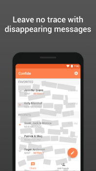 تحميل Confide - secure messenger الاتصالات لنظام أندرويد لقطة شاشة 3