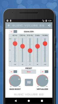تحميل Music Volume EQ - Equalizer الموسيقى والصوت لنظام أندرويد لقطة شاشة 4