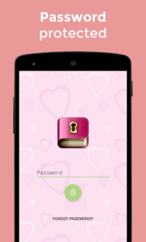 Diary with lock password