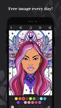 تحميل Coloring pages: Mandala for me ألعاب عارضة لنظام أندرويد لقطة شاشة 2
