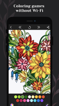 تحميل Coloring pages: Mandala for me ألعاب عارضة لنظام أندرويد لقطة شاشة 4