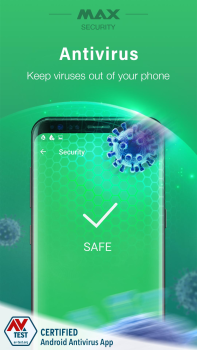 تحميل Virus Cleaner, Antivirus, Cleaner (MAX Security) أدوات لنظام أندرويد لقطة شاشة 2