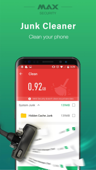 تحميل Virus Cleaner, Antivirus, Cleaner (MAX Security) أدوات لنظام أندرويد لقطة شاشة 5