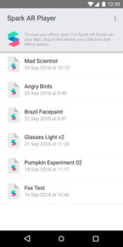 تحميل Meta Spark Player فن و تصميم لنظام أندرويد لقطة شاشة 2