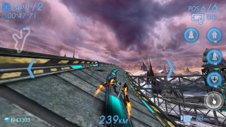 تحميل Space Racing 3D سباق لنظام أندرويد لقطة شاشة 2