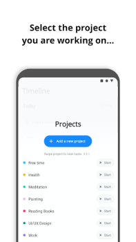 تحميل Boosted Time Tracker عمل لنظام أندرويد لقطة شاشة 3