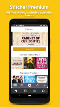 تحميل Stitcher - Podcast Player الموسيقى والصوت لنظام أندرويد لقطة شاشة 3