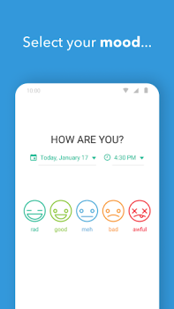 تحميل Daylio Journal - Mood Tracker أسلوب الحياة لنظام أندرويد لقطة شاشة 2