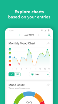تحميل Daylio Journal - Mood Tracker أسلوب الحياة لنظام أندرويد لقطة شاشة 5