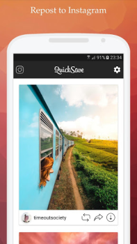تحميل QuickSave for Instagram صورة فوتوغرافية لنظام أندرويد لقطة شاشة 2