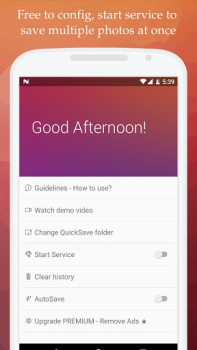 تحميل QuickSave for Instagram صورة فوتوغرافية لنظام أندرويد لقطة شاشة 3