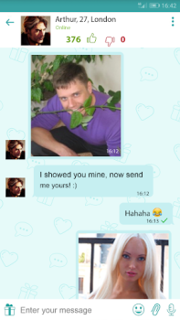 تحميل Flirtogram: dating, chat الاجتماعية لنظام أندرويد لقطة شاشة 3