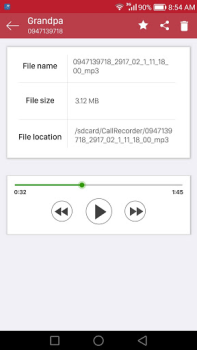 تحميل Automatic Call Recorder أدوات لنظام أندرويد لقطة شاشة 2