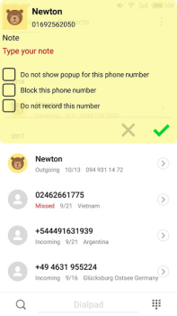 تحميل Note Call Recorder, Call Recording أدوات لنظام أندرويد لقطة شاشة 3