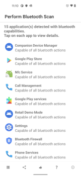 تحميل Bluetooth Firewall Trial أدوات لنظام أندرويد لقطة شاشة 7
