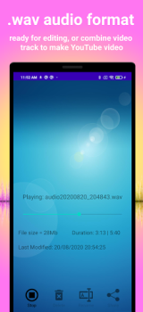 تحميل Earbuds Voice Recorder الموسيقى والصوت لنظام أندرويد لقطة شاشة 3