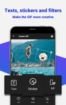 تحميل GifGuru - صانع GIF كاميرا GIF أدوات لنظام أندرويد لقطة شاشة 3