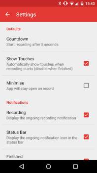 تحميل Rec. (Screen Recorder) مشغلات الفيديو والمحررين لنظام أندرويد لقطة شاشة 7