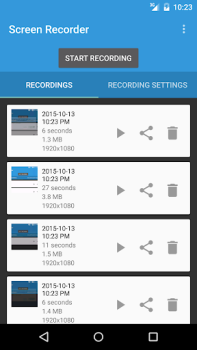 تحميل Riv Screen Recorder مشغلات الفيديو والمحررين لنظام أندرويد لقطة شاشة 2